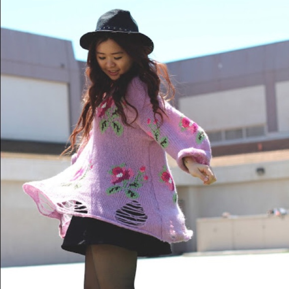 Wildfox Little Edie Lennon Sweater